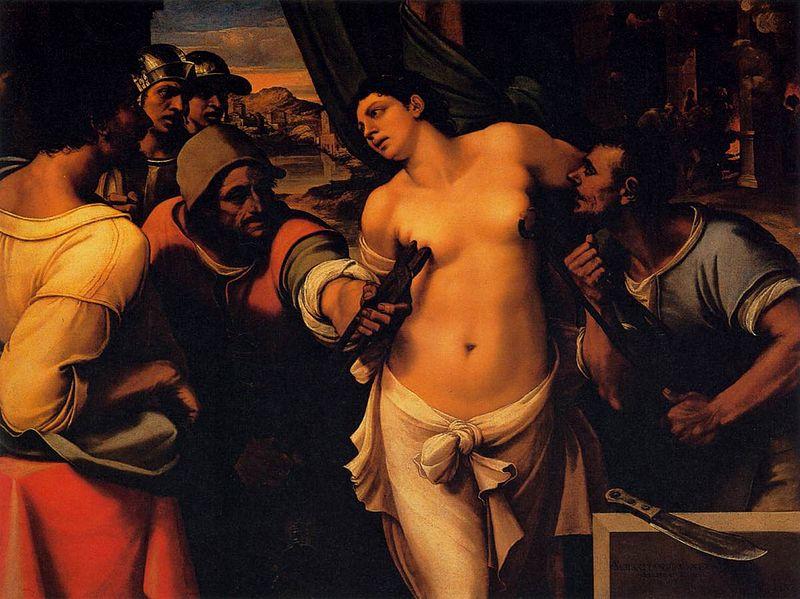 Sebastiano del Piombo Martyrdom of St Agatha